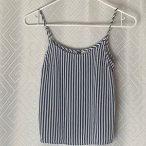 Divided Stripped Spaghetti Stap Tank Women’s Size 0